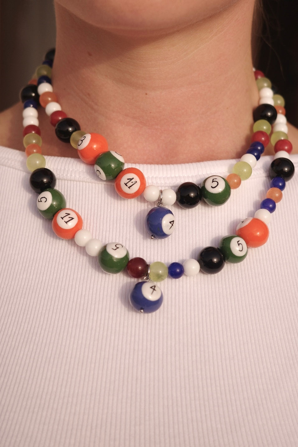 Billiard Necklace short