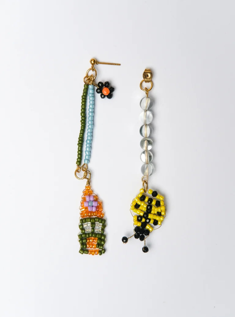 Tiger at Home earrings