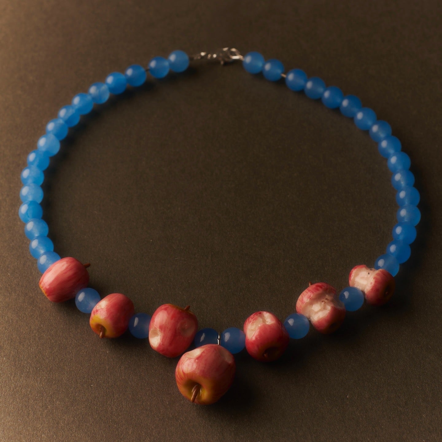 Apple Bite Necklace