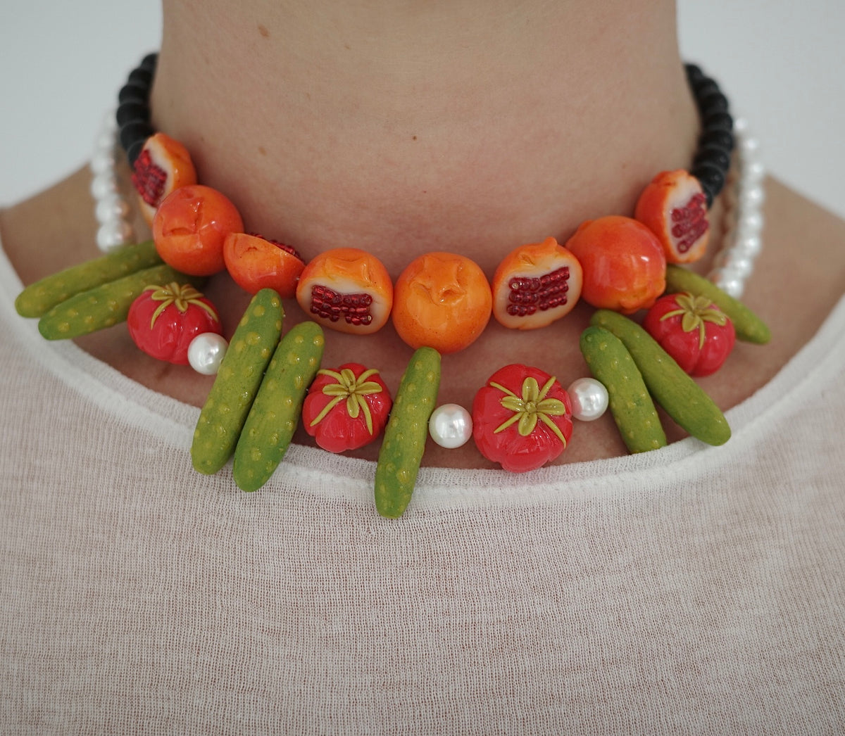 Pomegranate Necklace