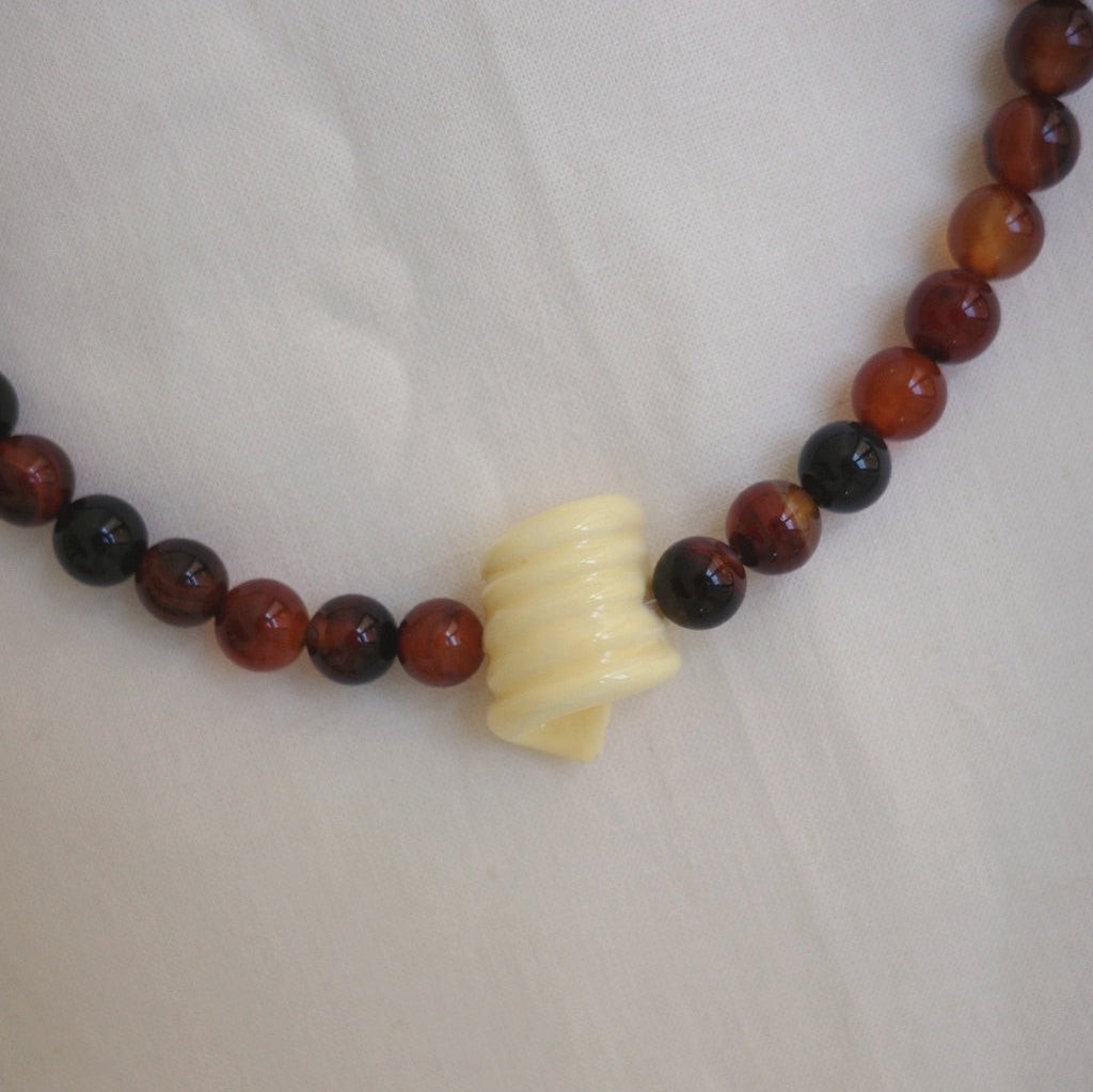 Bread Bead Butter Necklace