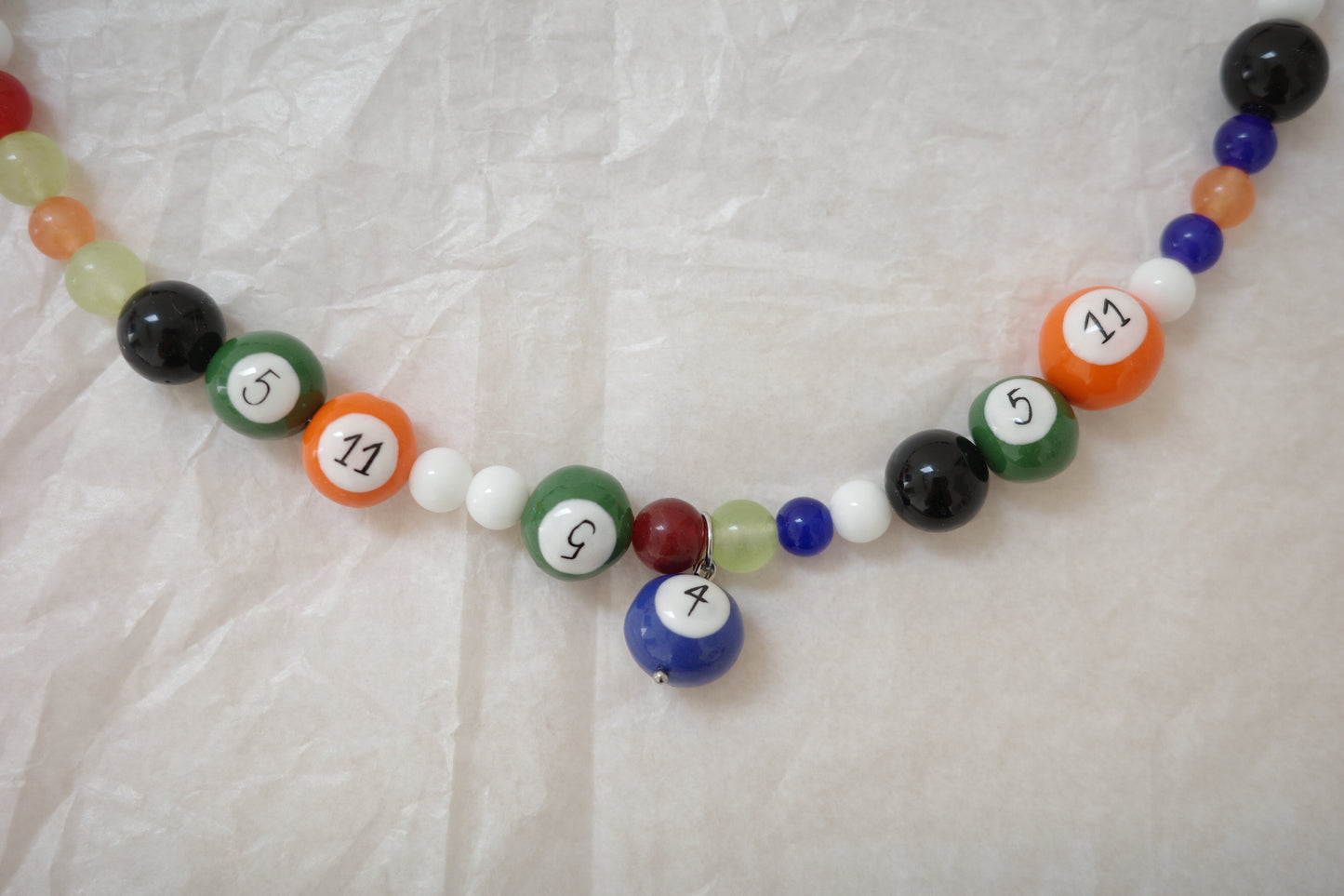 Billiard Necklace long
