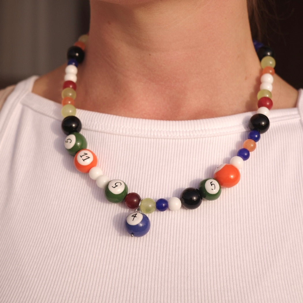 Billiard Necklace long