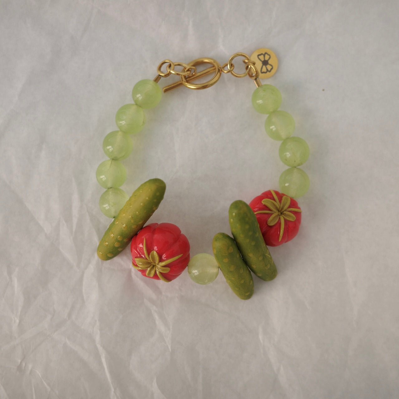Cucumber Tomato Salad Bracelet
