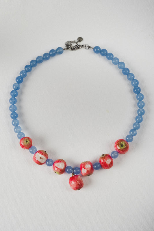 Apple Bite Necklace