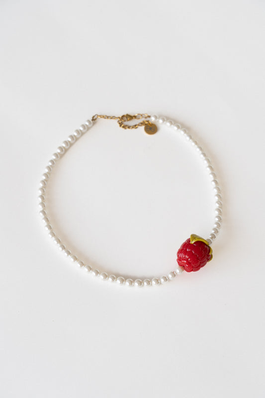 Raspberry Necklace