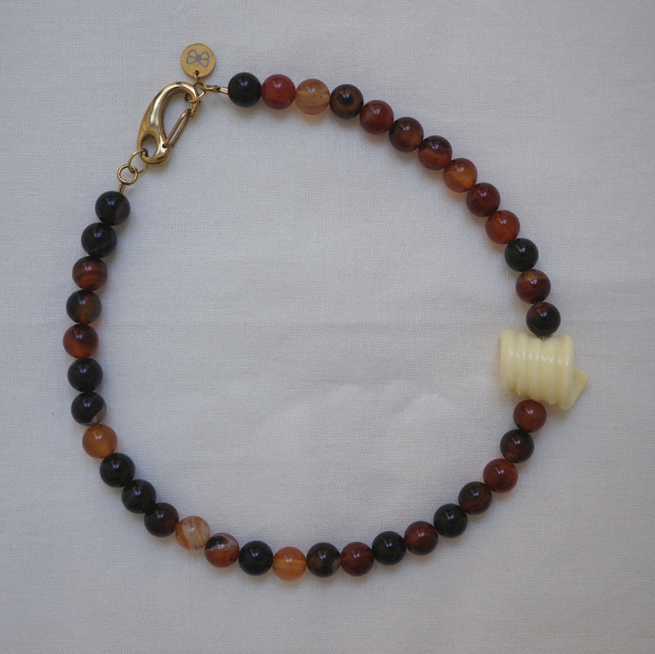 Bread Bead Butter Necklace