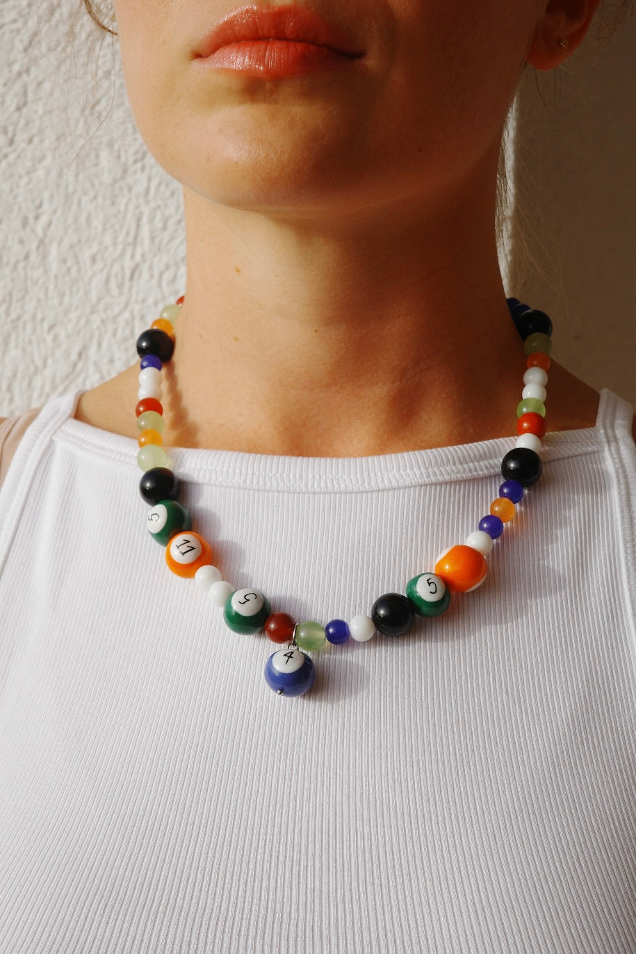 Billiard Necklace long