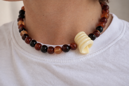 Bread Bead Butter Necklace