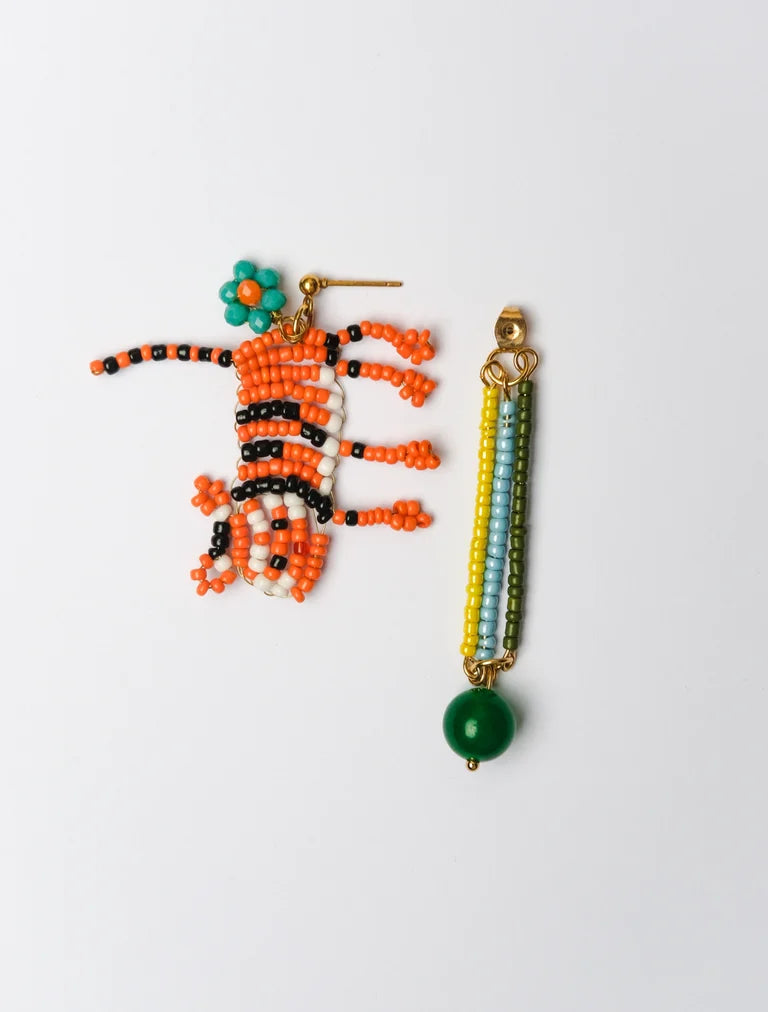 Tiger at Home earrings