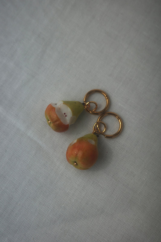 Pear Bite Earrings