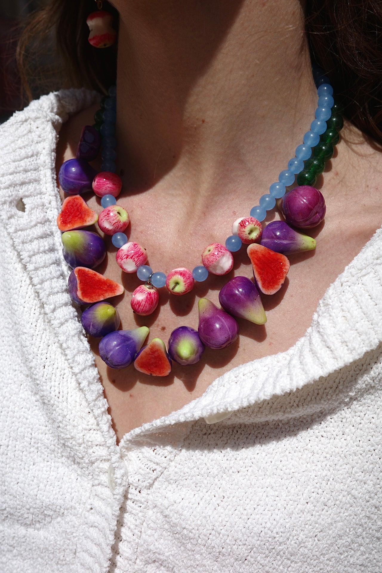 Apple Bite Necklace